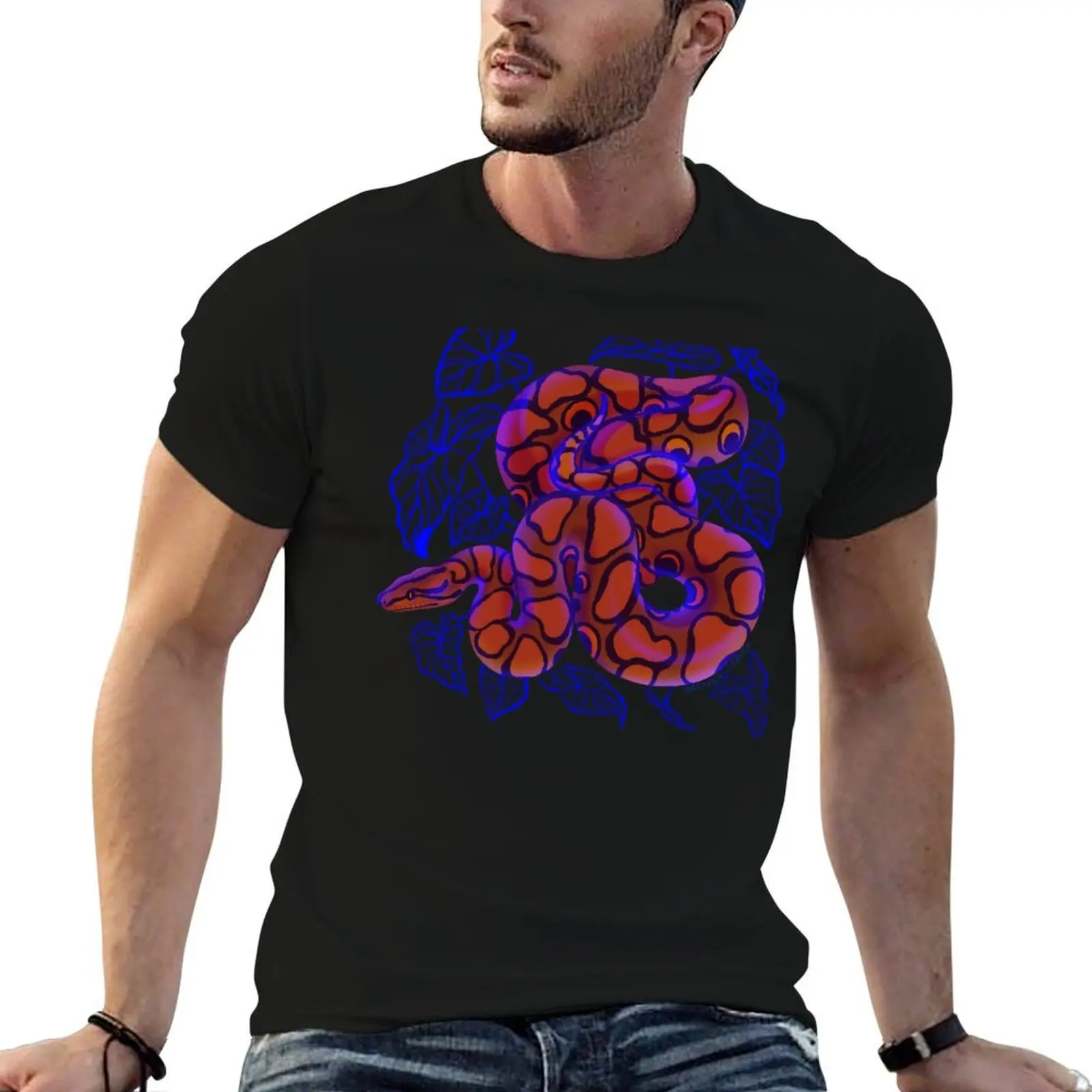

Rainbow Boa T-Shirt funny t shirts cotton t shirts for man pack cotton man t shirt designer T-shirt