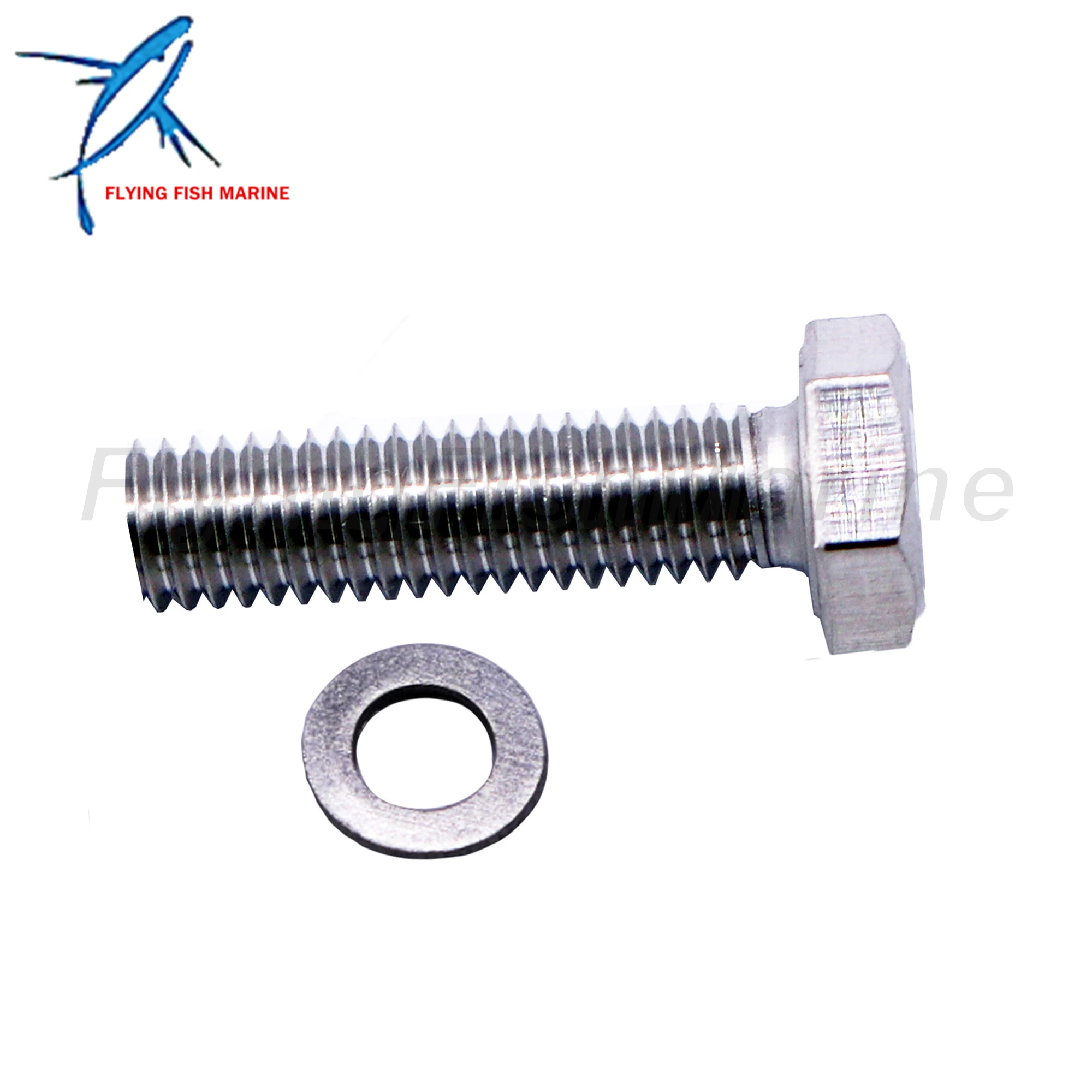 

Outboard Motor 97395-06025 97095-06025 97080-06025 90101-06M27 90101-06020 Screw Bolt for Yamaha, 9101030625M for Tohatsu Nissan