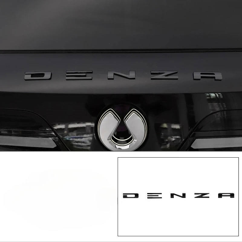 For DENZA N9 new 2025 Emblems decorative stickers on the rear of the car letter labels modification accessories Auto Logos