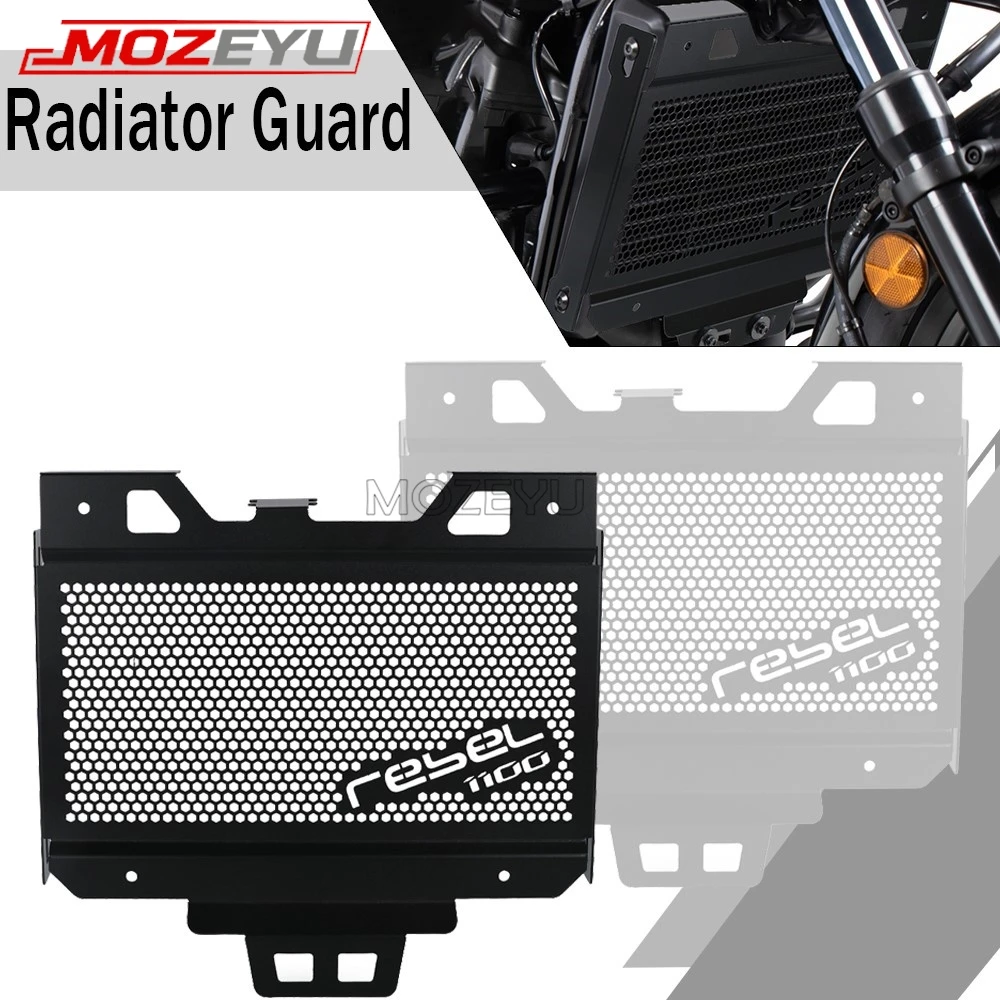MOZEYU 2026 Radiator Guard Grille Protection Cover For Honda CMX 1100 Rebel1100 2020 2021 2022 2023 2024 CMX1100 Rebel 1100 2025