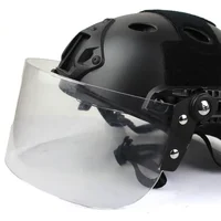 Casco rápido ligero de calidad MICH2000 protector facial antidisturbios casco táctico Painball al aire libre CS equipo de protección de conducción