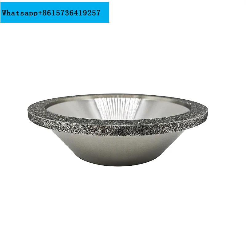 

125 outer diameter bowl shaped grinding wheel, 32 hole tungsten steel alloy grinding machine grinding wheel