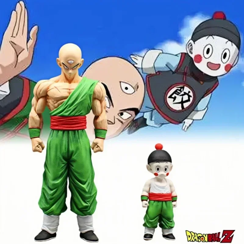 Anime Dragon Ball Tien Shinhan Figure Chaoz Figurine PVC Chiaotzu Action Figures Collection Model Gk Statue Toys for Child Gifts