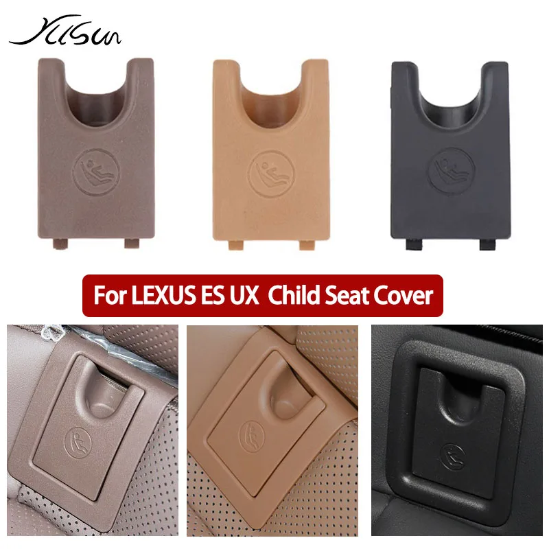 

For LEXUS ES UX 2018-2024Rear Child Seat Safety ISOFIX Cover Fixing Buckle Button Connector Seat Cover Assembly Car Accessories