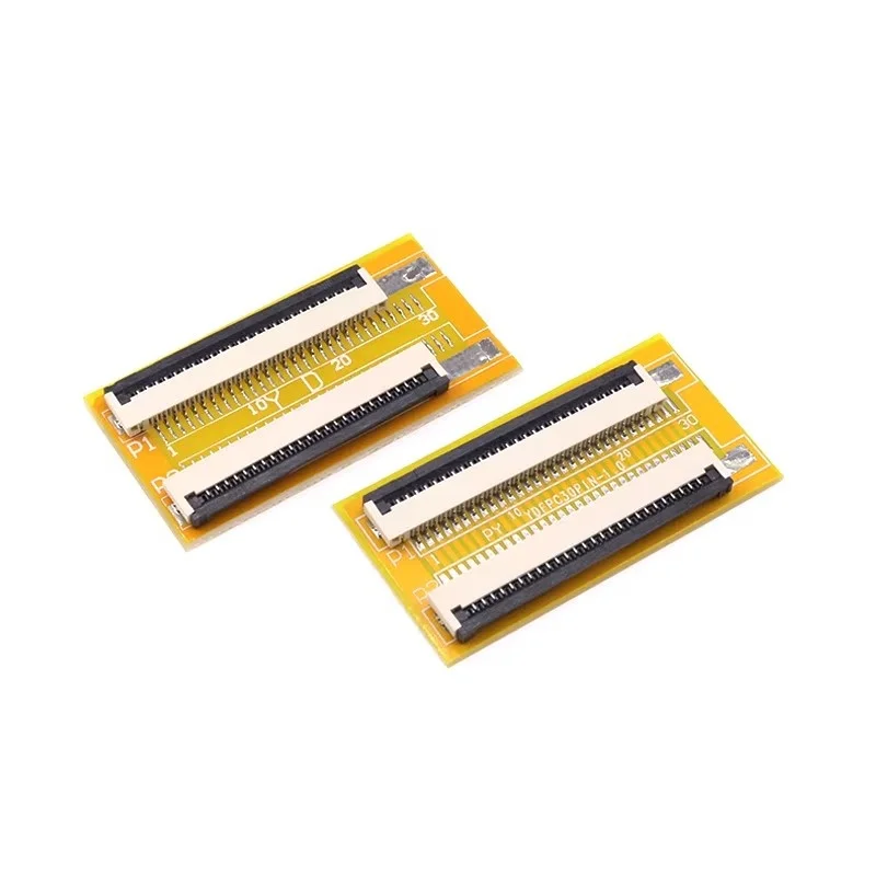 2PCS FFC/FPC Flexible Cable Extension Adapter Board 0.5/1.0mm Pitch 4P/6P/8P/10P/12P/16P/18P/20P/30P/36P/40P/45P Connector