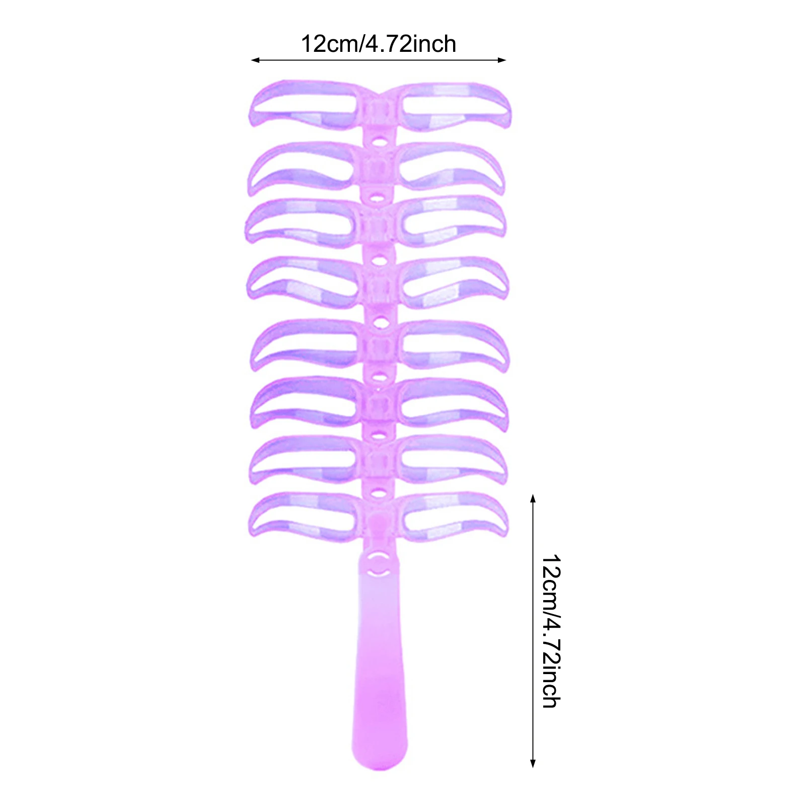 Herbruikbare wenkbrauwsjablonen Koreaanse stijl 4e generatie Handheld wenkbrauwvormgereedschap voor wenkbrauwen Gemakkelijke make-uptoepassing