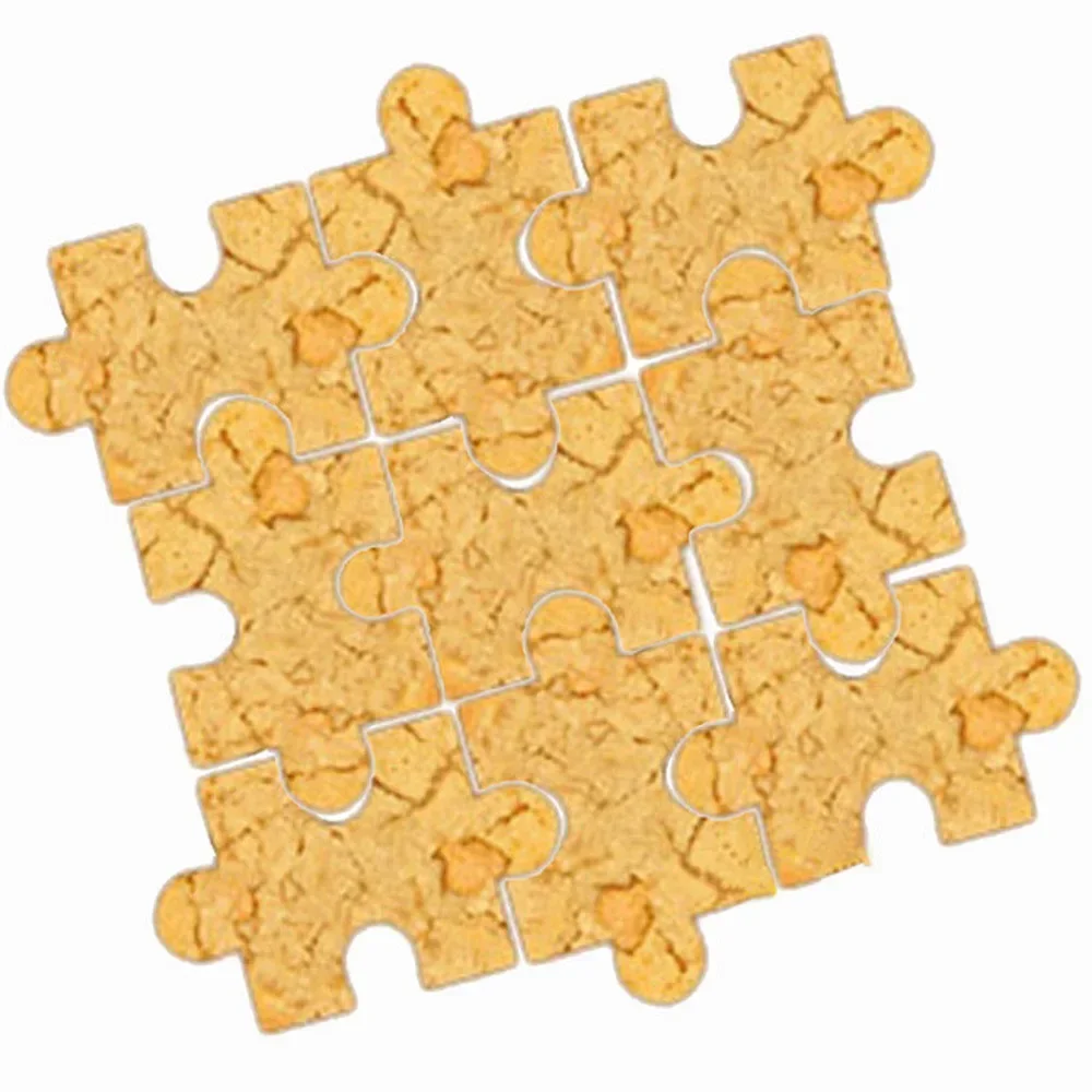 Jigsaw shape cookie mold Christmas cookie shape stainless steel cookie cutter DIY dessert bakeware cake mold Kitchen accessories