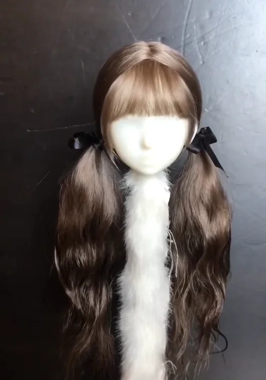 

Hair for doll hard shell wig 1/3 1/4 BJD wig free shipping