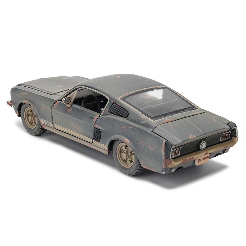 Maisto 1:24 1967 Ford Mustang GT Make old Modified version Highly-detailed die-cast precision model car Model collection gift