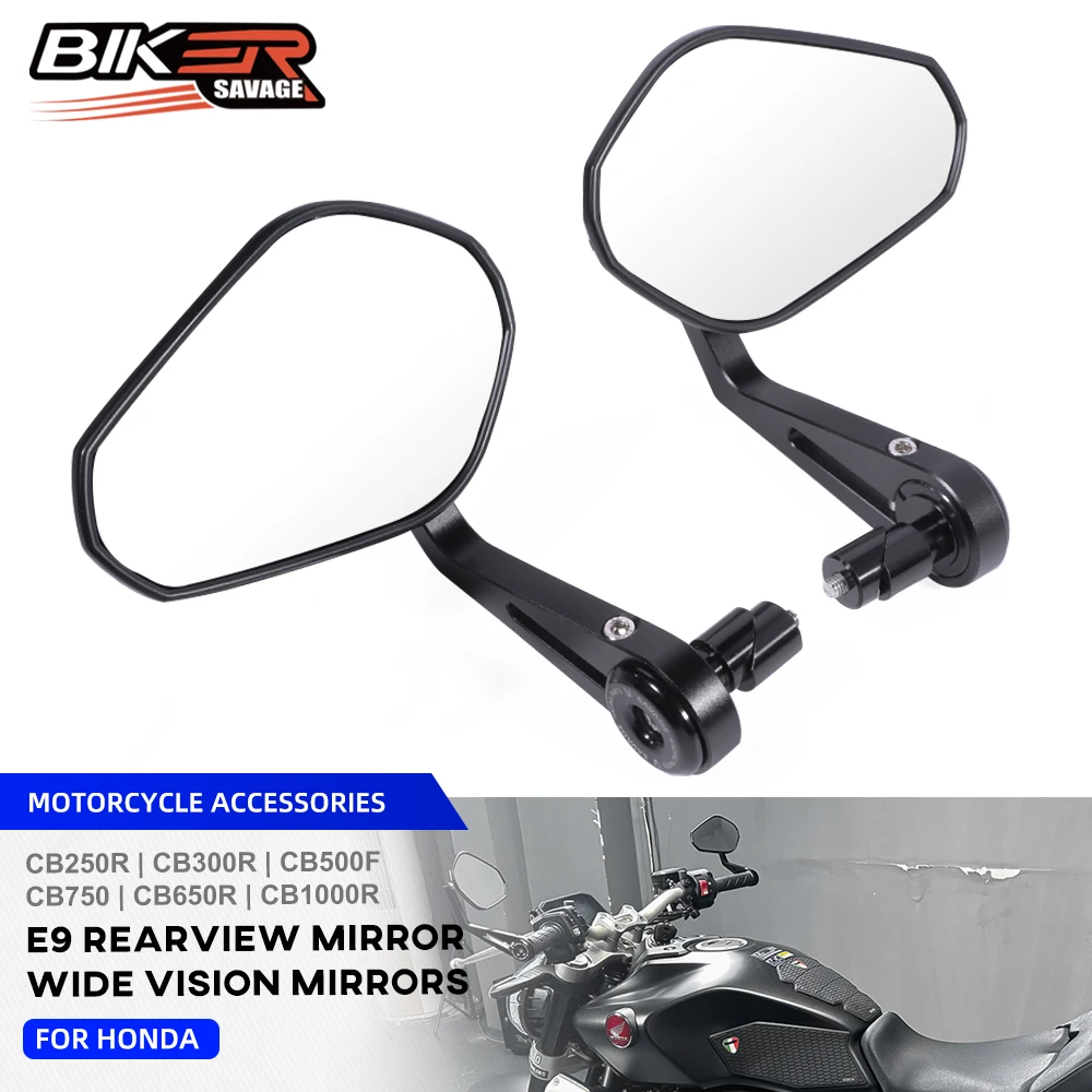 CB1000R 2024 Rearview Mirror For Honda  CB750 CB650 CB500F CB300F/R CB 250 125 Motorcycle Accessories Side Rear View Mirror