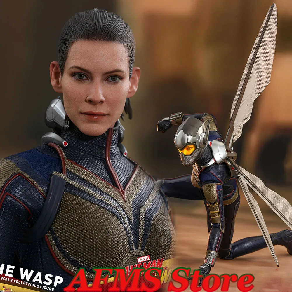 

Hot Toys MMS498 1/6 Women Soldier Ant-Man And The Wasp Girl Evangeline Lilly Full Set 12" Action Figure Model Collection