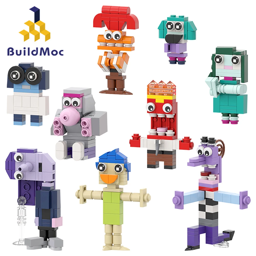 

Cartoon Agents MOC Assembling Building Blocks DIY Creative Toys, a Very Good Gift for Building Block Lovers