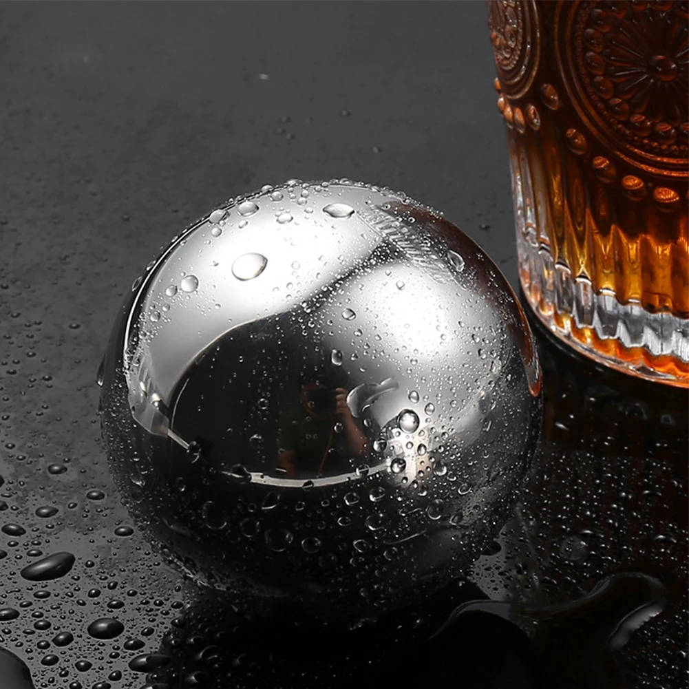 Whiskey Stone Set - Многоразовые металлические кубики для охлаждения из