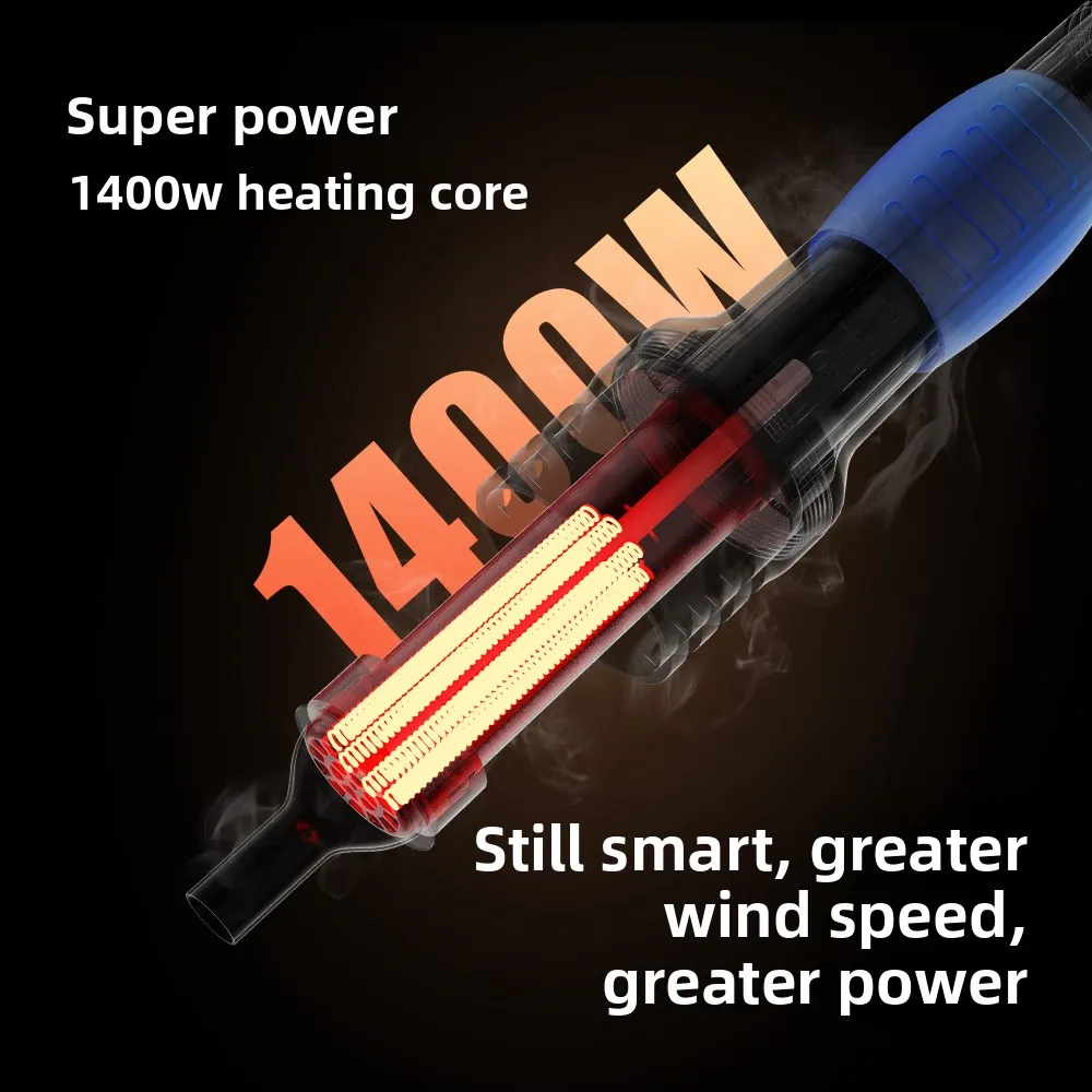 Aixun 1400W H312 WiFi Ver. Intelligent Hot Air Rework Station, Digital Heating Gun with Nozzles for BGA PCB Repair