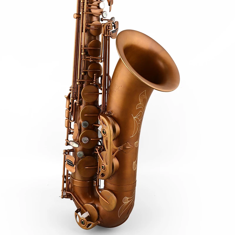 

ALEX Saxophone Bb Tenor sax Bare copper paint surface ATS-300NL Beginner Grade Examination Major