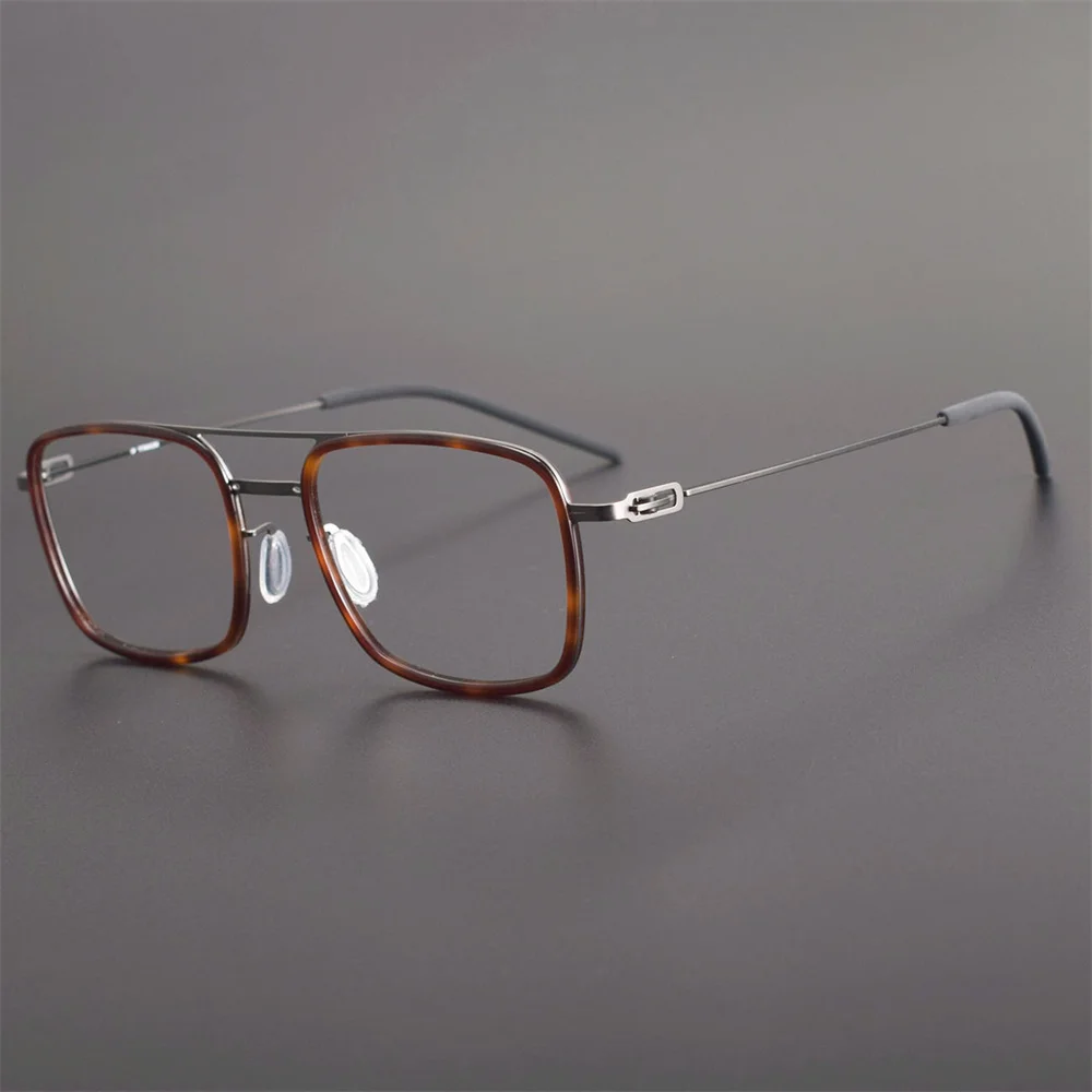 Men's Myopia Glasses, Anti Fog and Anti Blue Light Glasses, Women's Computer Anti Radiation Black Frame Glasses