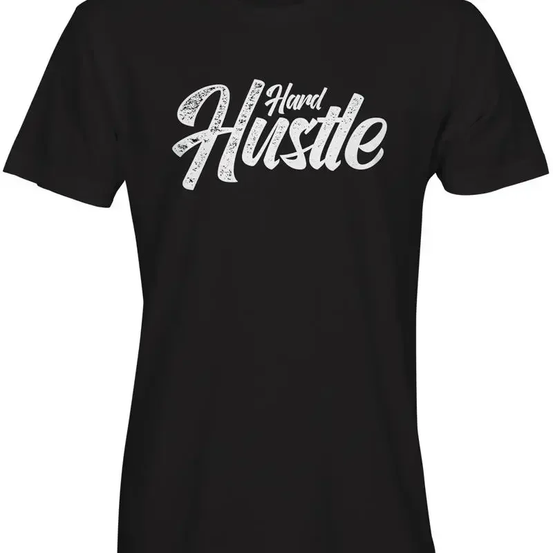 Blouse Boys Unisex Hustle Hard TShirt Kawaii Summer T-Shirts