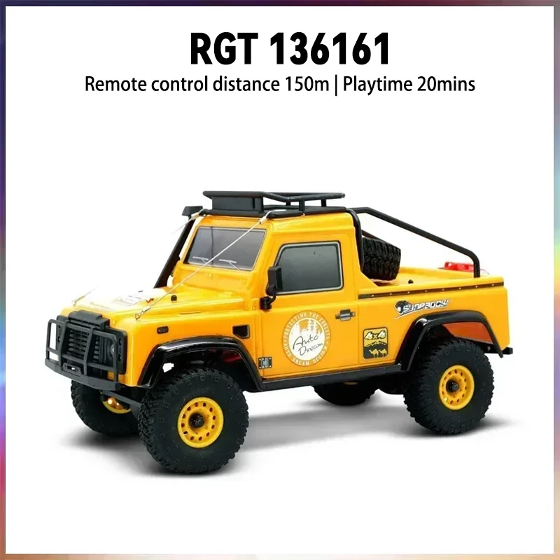 RGT 1/16 136161 4WD 2.4GHZ RTR RC all terrain simulation climbing off-road vehicle model remote control car children's boy toy