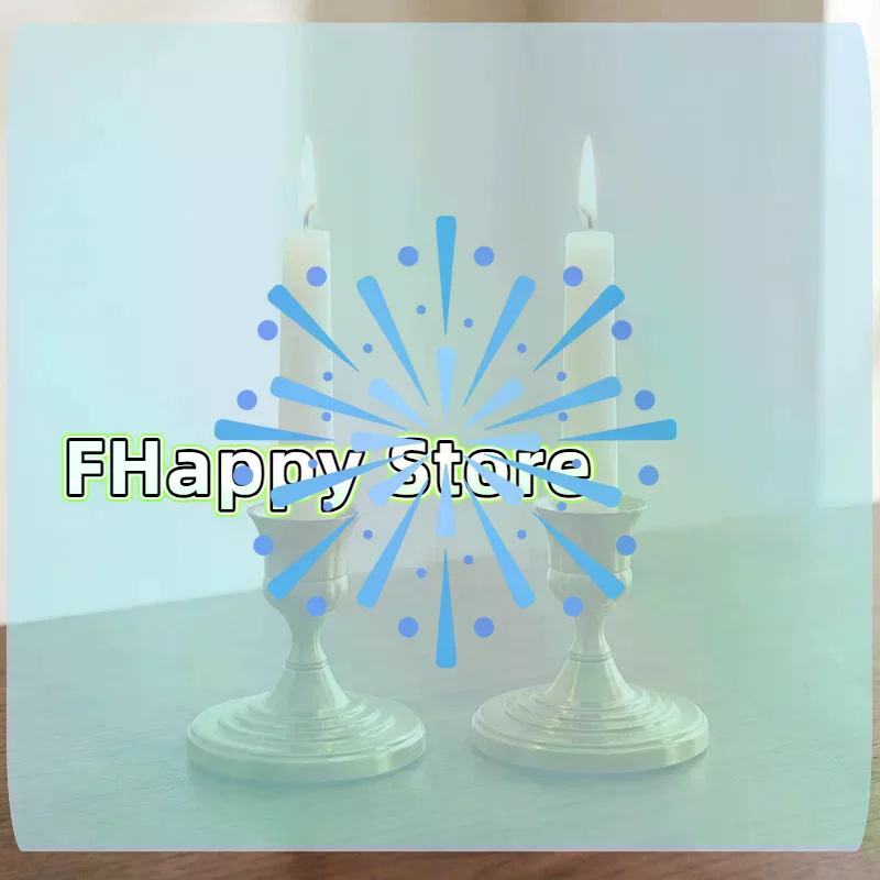 Vintage Decorative Iron Candlestick Gold Silver Taper Candle Holder Christmas Birthday Party Wedding Dinner Table Centerpiece
