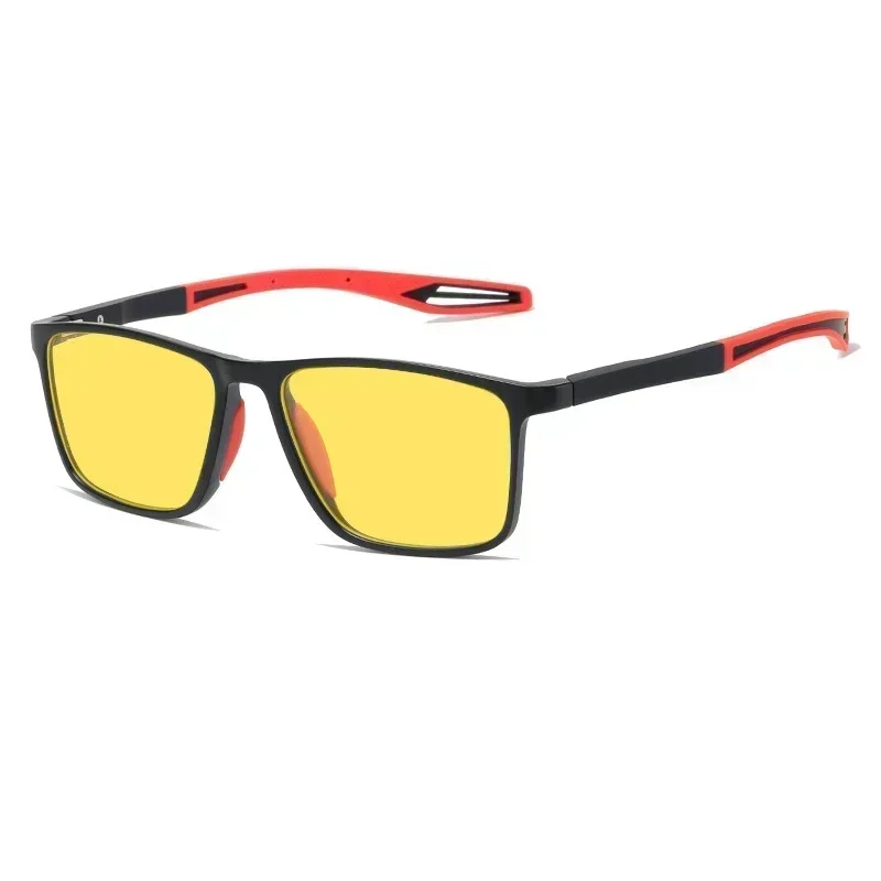 Neue Marke Design Anti Blau Licht Gelb Myopie Gläser Männer Frauen Fahren Brillen Nachtsicht Nahe Sicht Sport Sonnenbrille – Detail 6