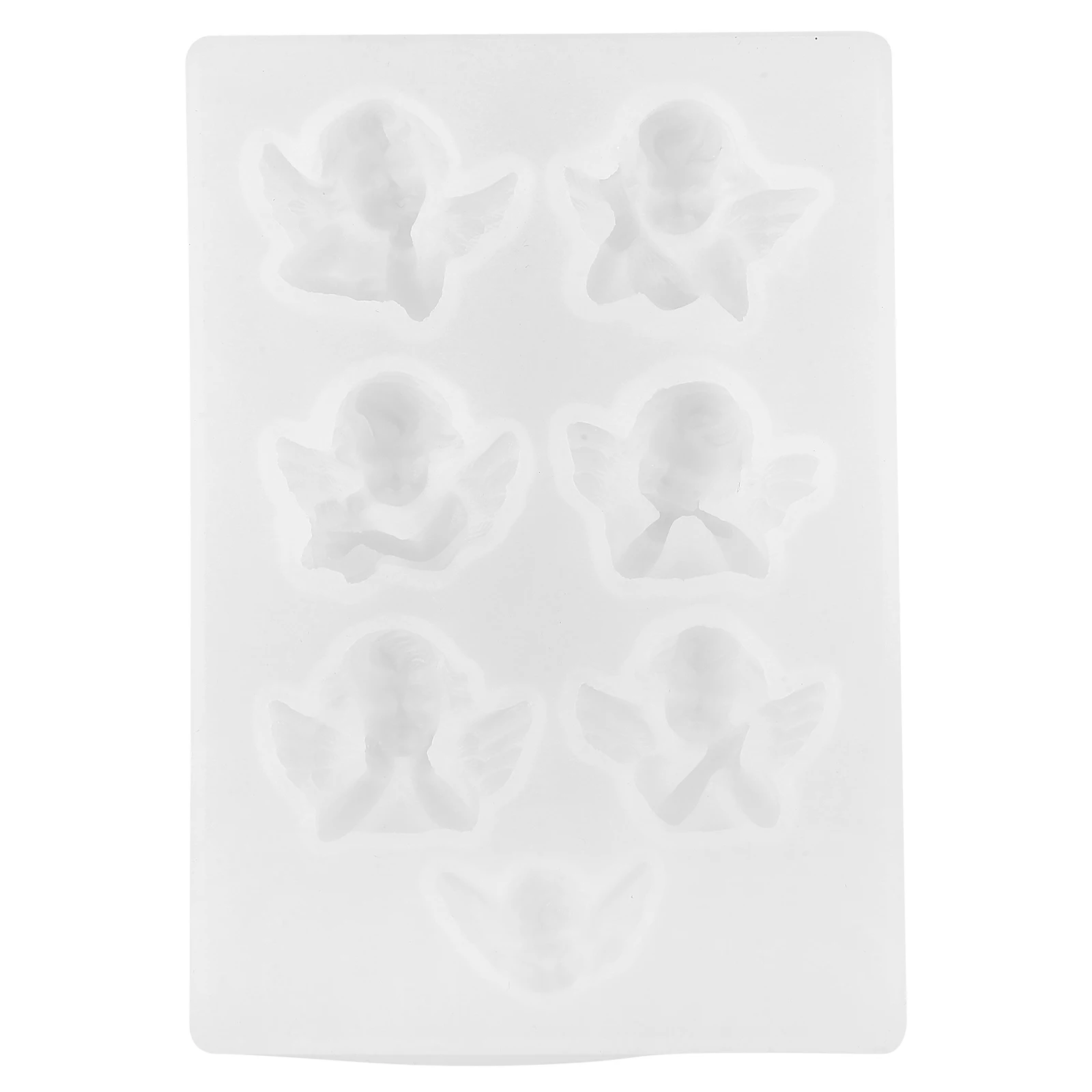 

Angel Silicone 3D Wing Mold Fondant Angel Shape Mold For Diy Cake Dessert Decorations Chocolate Soap Crafts