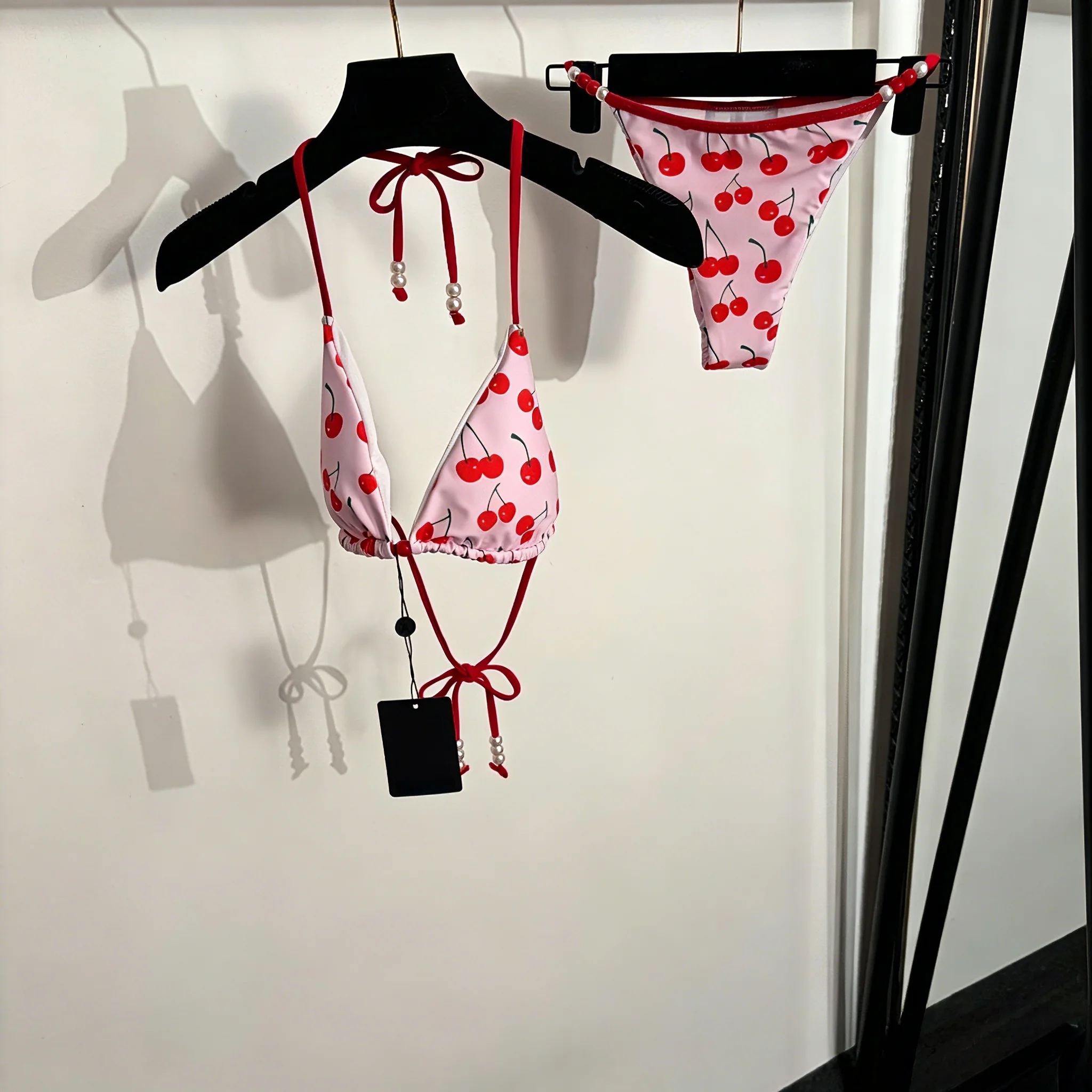 

New Summer Women Bikini Sexy Tie Side Three Piece Swimsuit Beach Holiday Swimwear