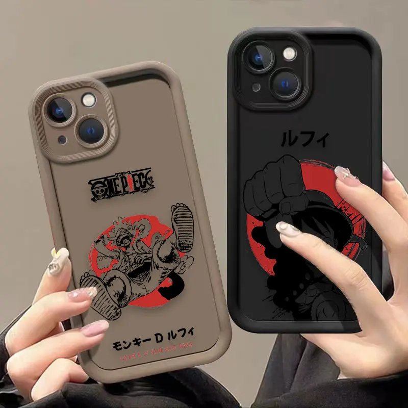 Comics One p-Piece Luffy Zoro Phone Case For Redmi NOTE 15 13 14 8 9 9S 10 10S 11 11S 11T 12 12S PRO PLUS Case DIY Shell Cover