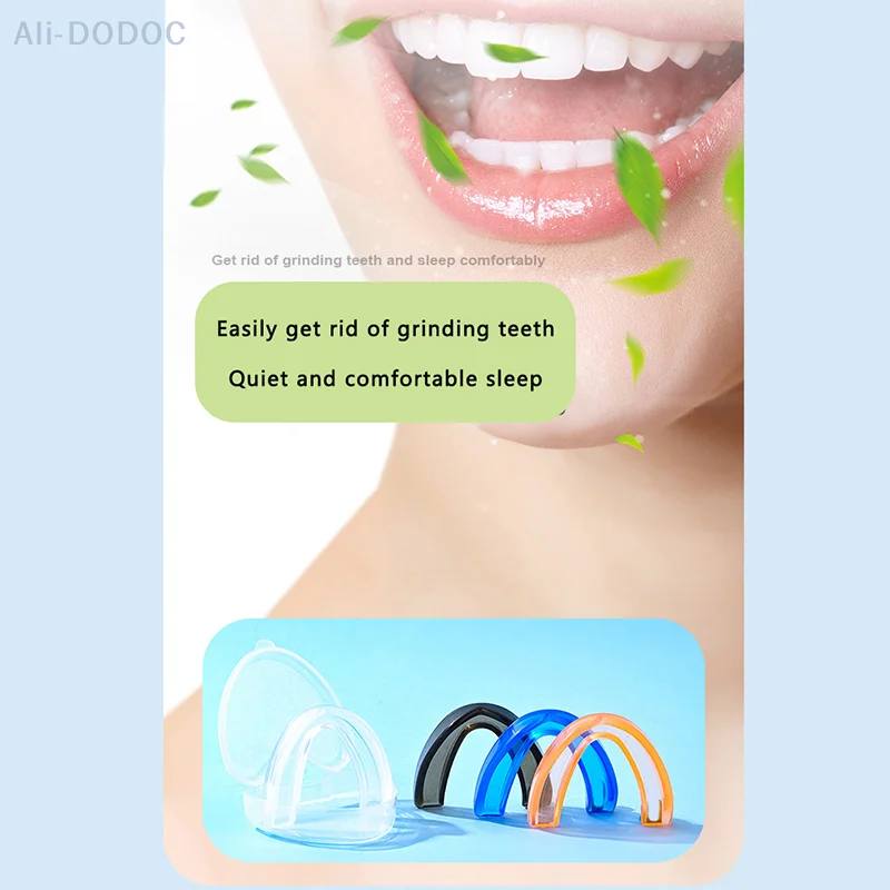 Multifunctional Thermoplastic Dental Tray, Nighttime Anti-grinding Mouthguard, Transparent Invisible Sports Braces