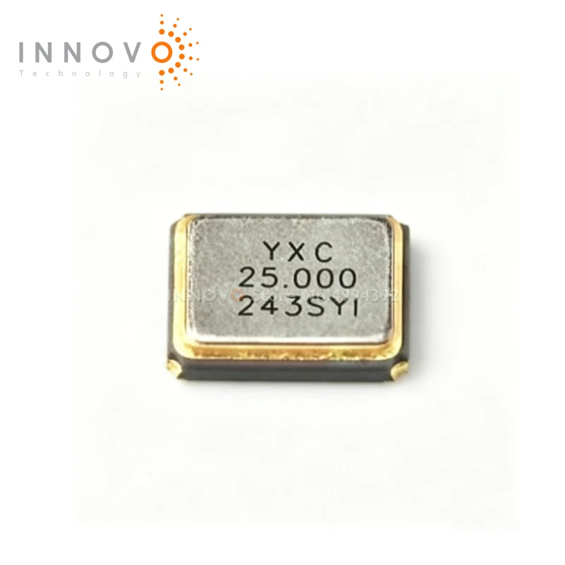 10pcs/lot X322525MSB4SI Crystal 25MHz 10ppm 10pF SMD 3225M 40ohm New Original