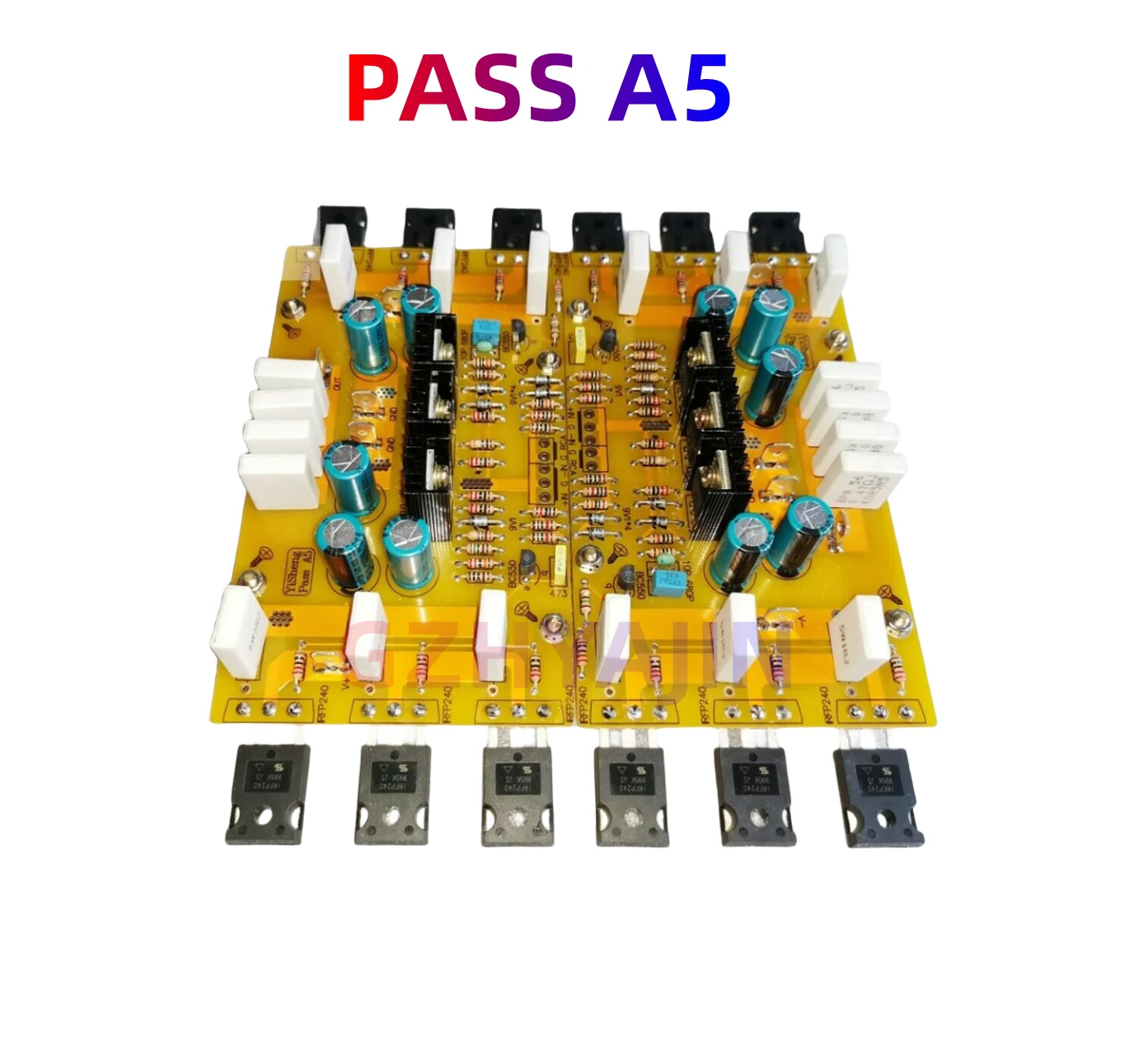 

NEW 2PC PASS A5 Single-ended Class A Power Amplifier Board / with Balanced Input and Unbalanced Input Accuracy 5%