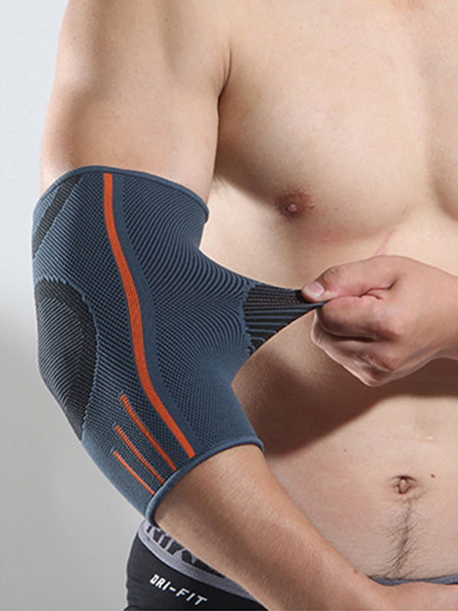 1 шт., компрессионный рукав для женщин и мужчин, облегчение локтя, для тяжелой атлетики, теннисного гольфа, Sprots, локоть