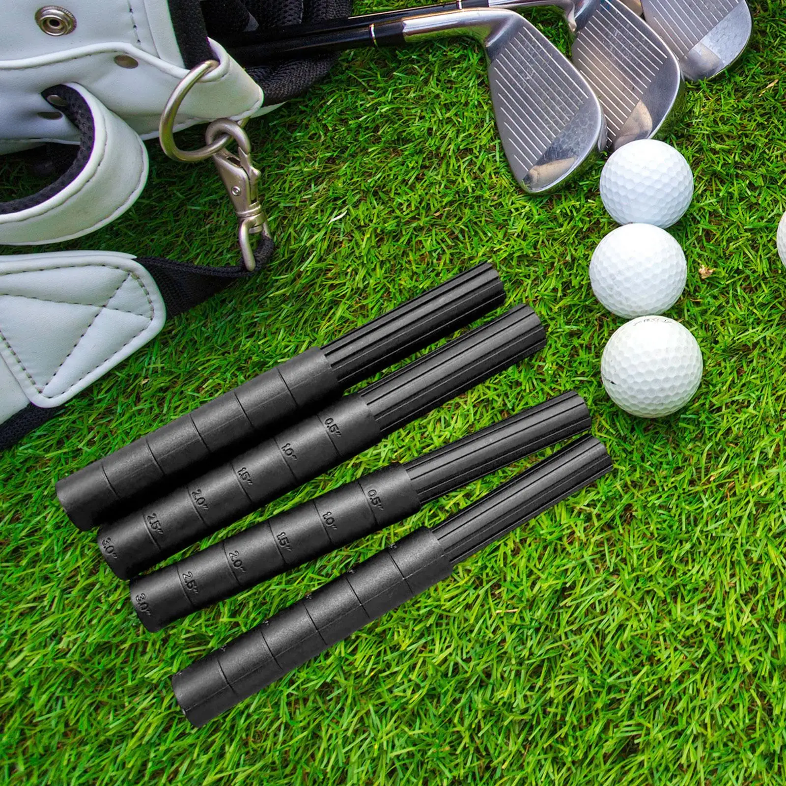 

4x сменный удлинитель вала клюшки для гольфа, портативный комплект для ремонта и обновления удлинителя клюшки с регулировкой длины