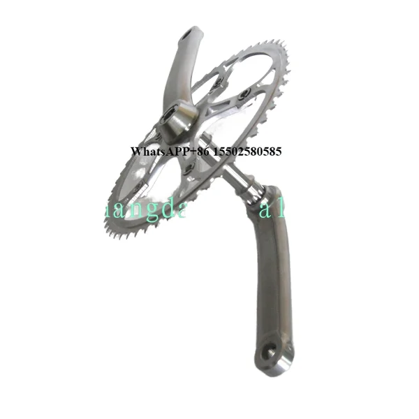 

XACD Custom Titanium Bicycle Crankset for Road Bicycles Cruisers Kids' Bikes