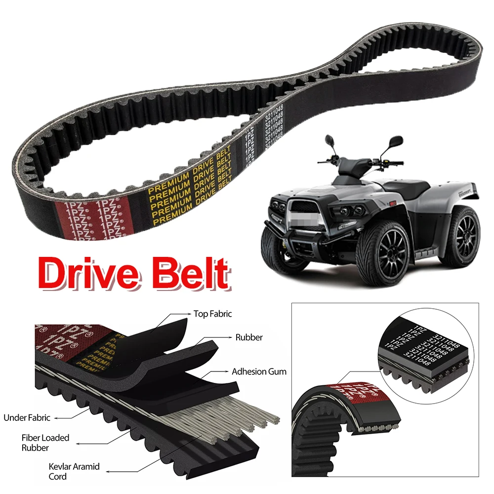 

Replacement Drive Belt 3211048 3211072 3211077 Clutch Drive Belt for Polaris Trail-Blazer 250 330 400 Worker 335