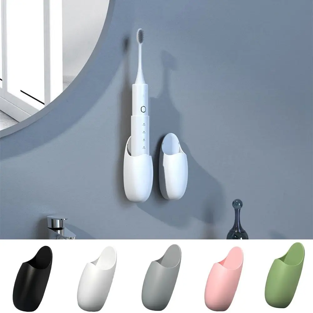 Silicone Wall Mounted Storage Tube Electric Toothbrush Holder Egg Beater Organizer Multifunctional Storage Tube