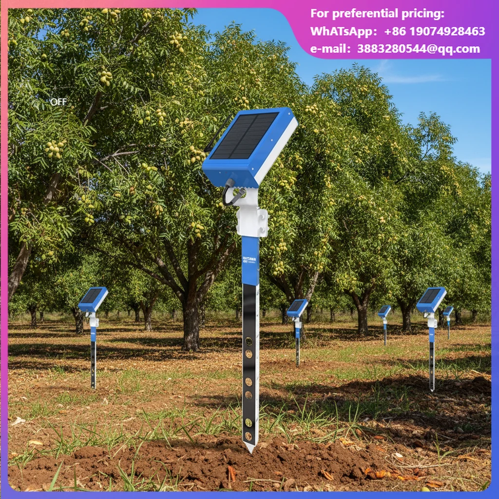 All-in-one Sensor LoRa 4G Enabled Soil & Ambient Sensor NPK, EC, Moisture, Humidity For Smart Irrigation Management