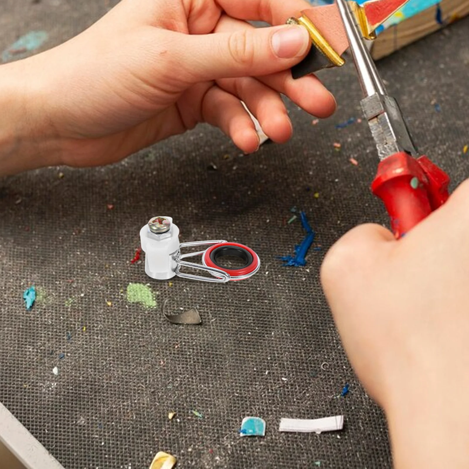 Kite Line Dispenser Roestvrij staaldraadgeleider Stabiel Veilig voor handslinger Betrouwbare vliegeraccessoires