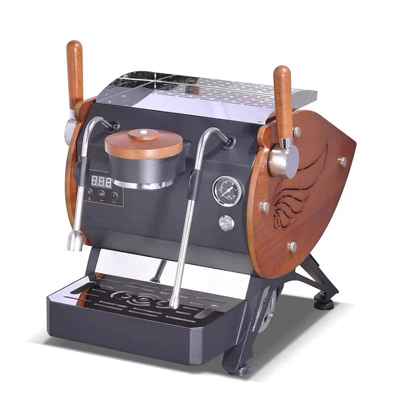 Professional Commercial Semi Automatic Espresso Machine Dual Boiler Single Group Cappuccino Latte Coffee Machine