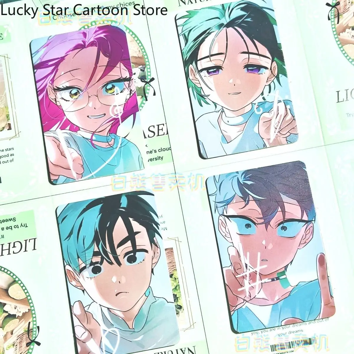 

Подлинная открытка Alien Stage SUA IVAN Till Mizi, набор ролевых карт, коллекция, подарок на день рождения для косплея, маленькая карточная игра, аниме, Хэллоуин, 4 шт.