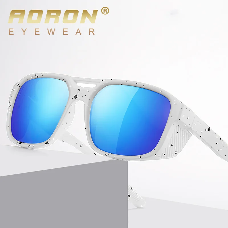 

Men Outdoor Sports Sunglasses Goggles Eyewear Windproof Colorful Glasses Cycling Polarized Sun 6T501