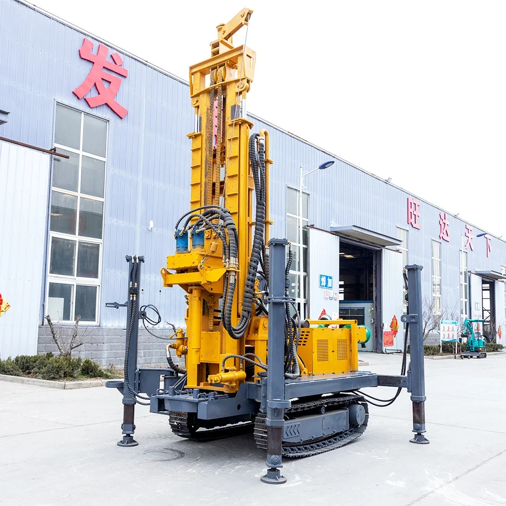deep farm borewell drill 300m borehole water wells drilling rigs machines equipment for water well