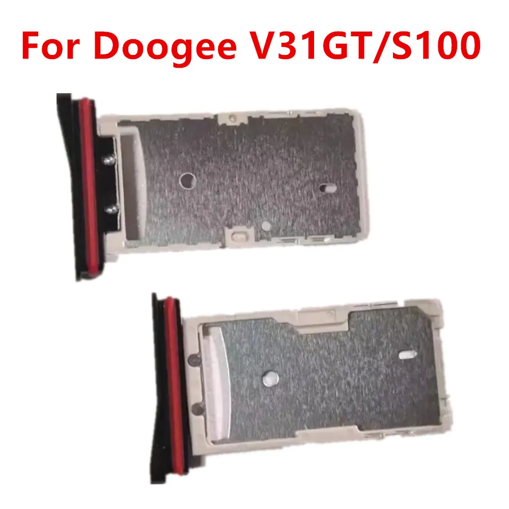 

New Original For Doogee V31GT V31 GT S100 Cell Phone SIM Card Holder Tray Slot Replacement Part