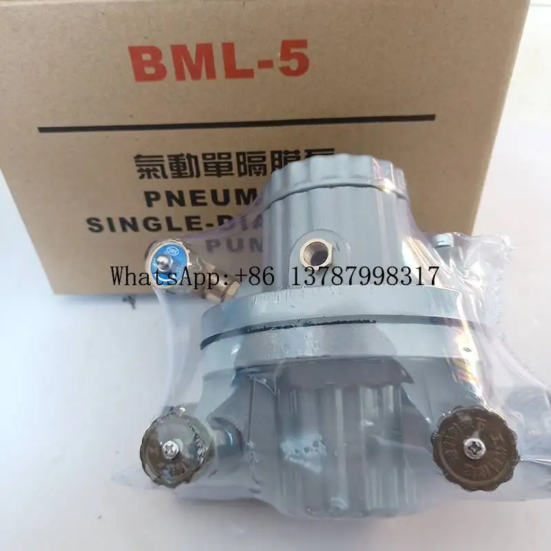 10L/min Single Way BML-5 Pneumatic Diaphragm Pump for Water-based Ink Printing Machine
