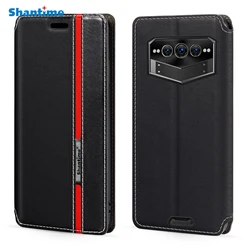 For Doogee V Max Plus Case Fashion Multicolor Magnetic Closure Leather Flip Case Cover with Card Holder 6.58 inches