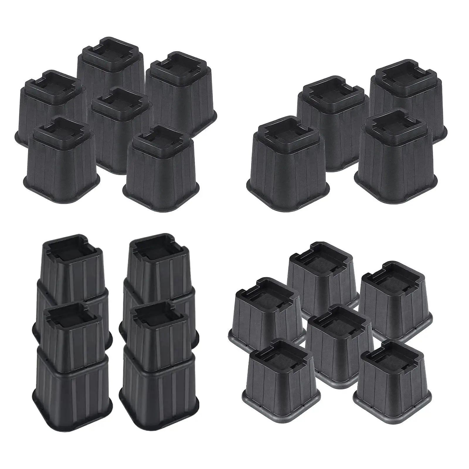 Furniture Riser Home Multifunctional Bed Riser Furniture Leg for Kitchen Table Desk Living Room Cabinet