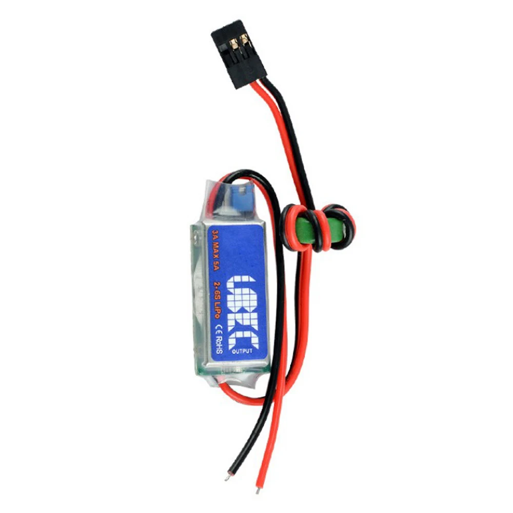 

3A UBEC 5V/6V Lowest RF Noise BEC 2-6S Lipo Switching Regulator for RC Helicopter Plane Drone RC Model Parts