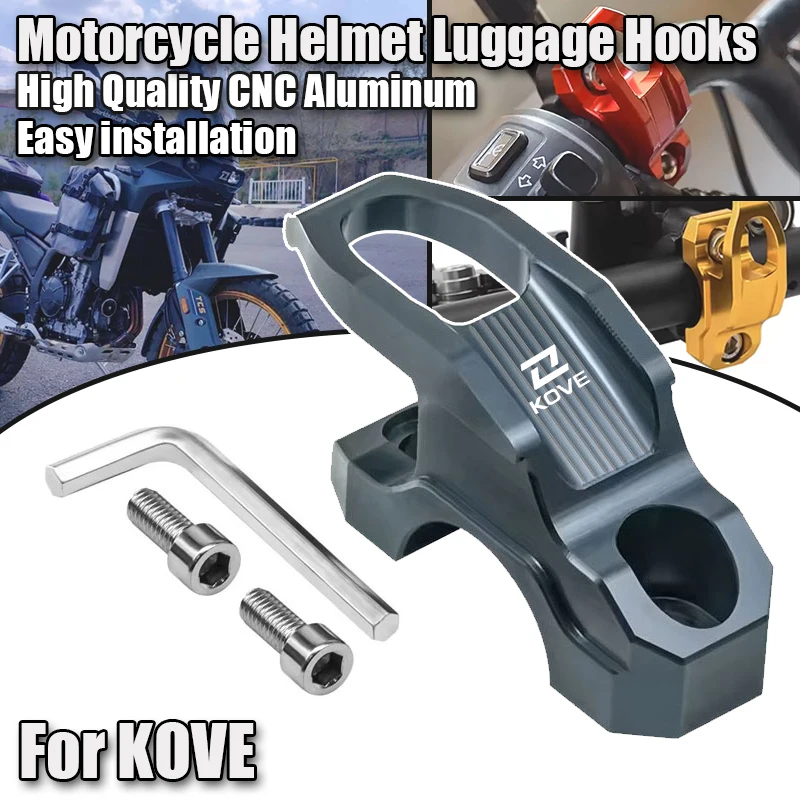 For Kove 800x 525X 450RR 800 525 X 450 RR X5 Motorcycle Modification Accessories Handlebar Helmet Duffel Bag Helmet Hanger