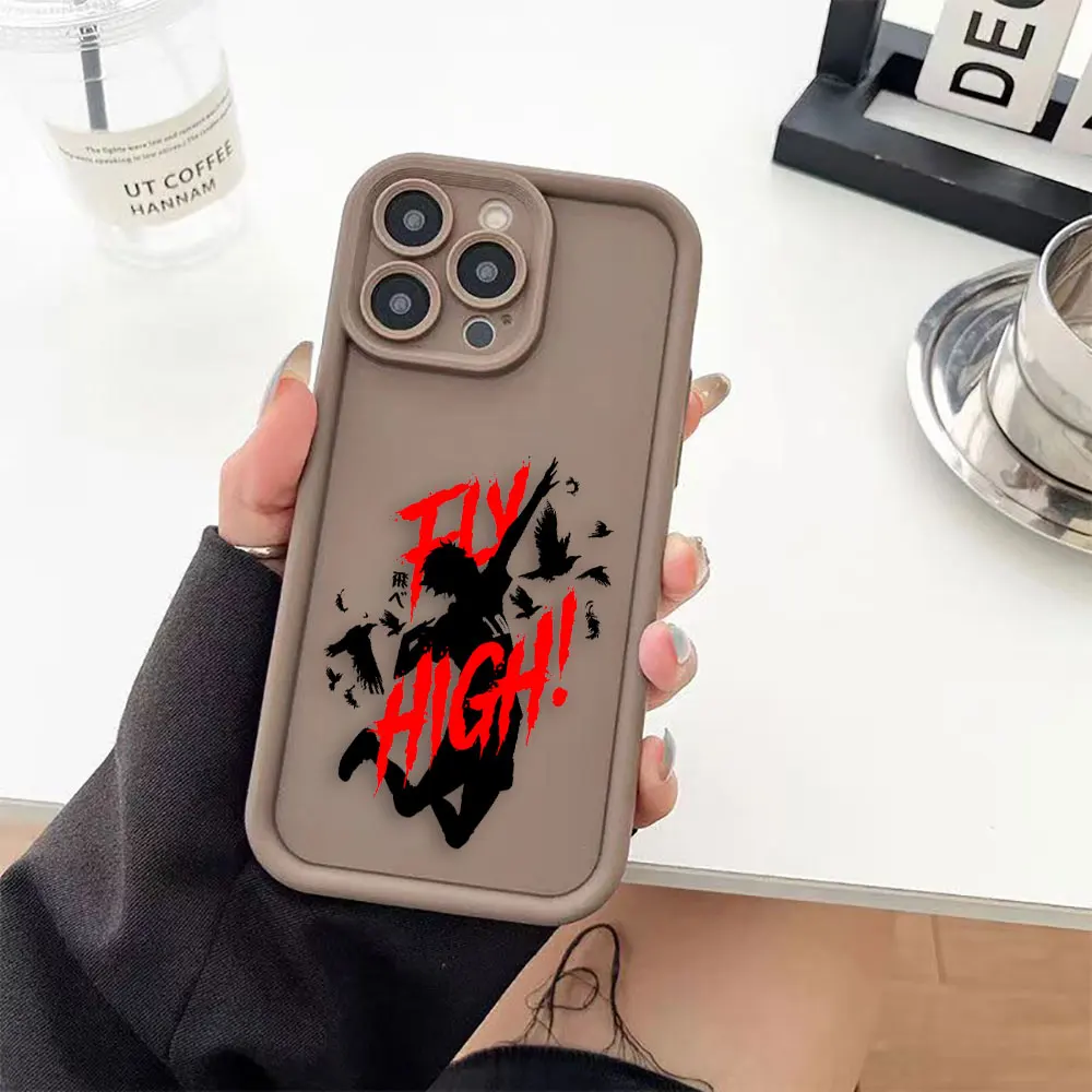 H-Haikyuu School Volleyball Cover Phone Case For iphone Apple 17 AIR 16 16E 11 12 13 14 15 XR Plus Pro Max Capa Case Funda Shell view 5
