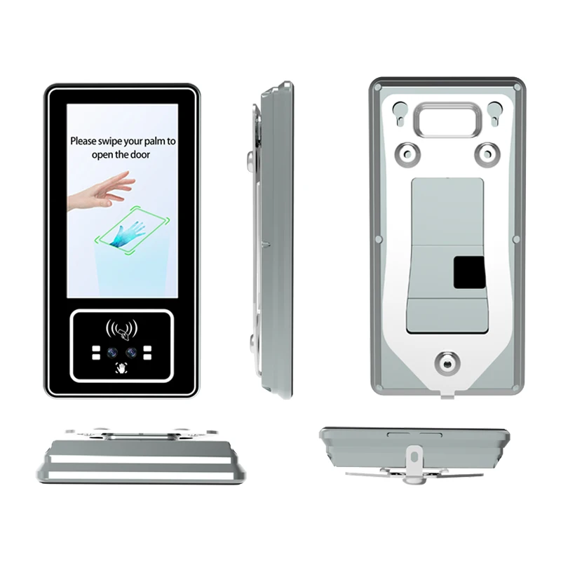 Android Palm Vein Face Fingerprint Attendance Machine Customized Logo WiFi Biometric Palmprint Recognition Access Control Device