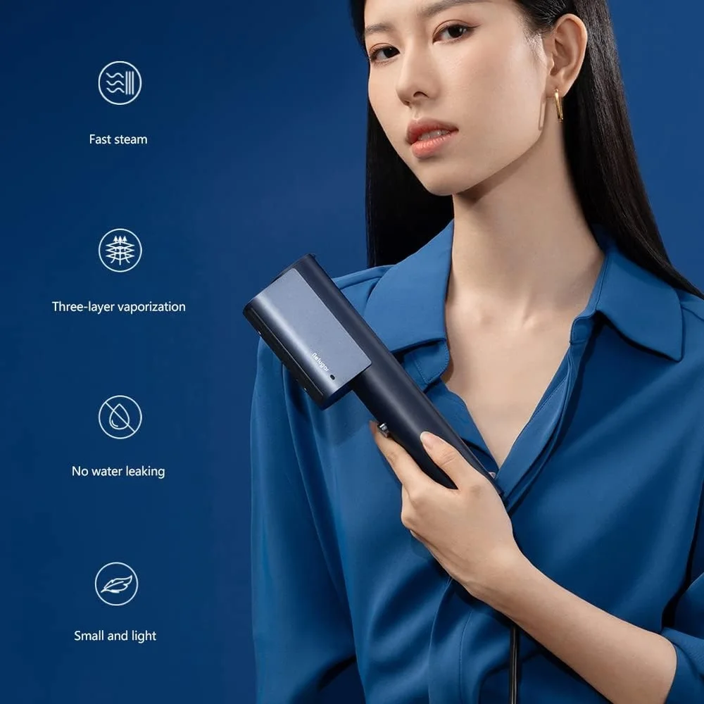 Портативный дорожный отпариватель, ручной отпариватель для одежды, быстрый нагрев, 900 Вт, легкий мини-отпариватель для одежды, 8 минут, непрерывное использование, нет